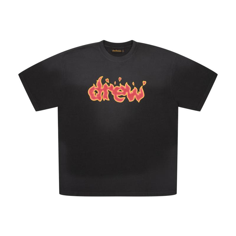Drew House Lit Drew SS Tee Faded Black