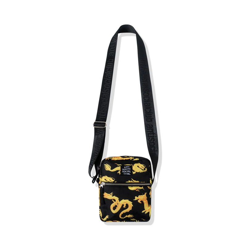 Anti Social Social  Club 24k Black Side Bag
