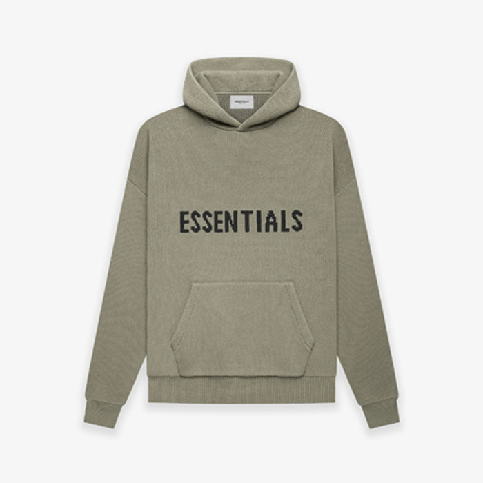 Áo FEAR OF GOD ESSENTIALS Knit Hoodie Pistachio S21