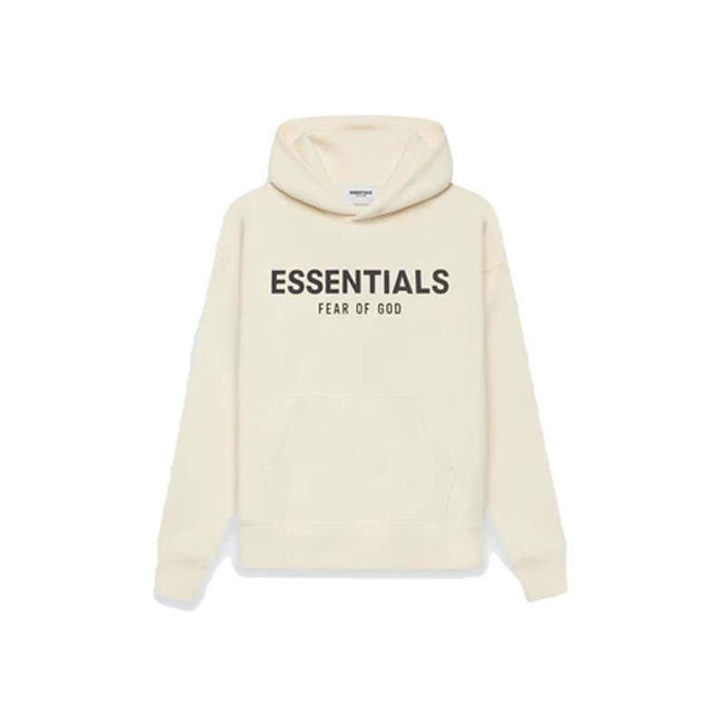 Áo Hoodie Fear of God Essentials Kids Pull-Over Hoodie Cream