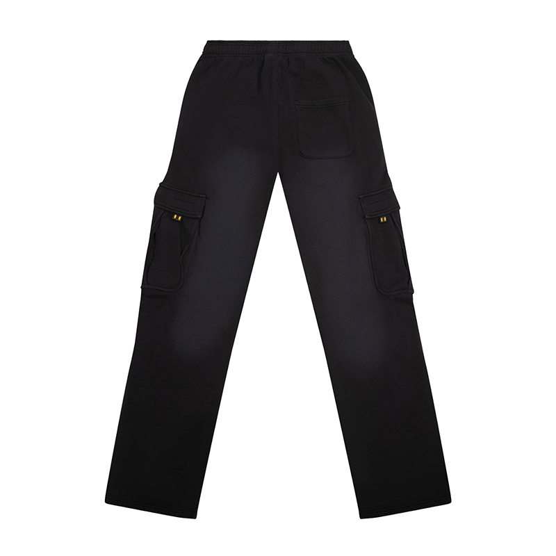 Drew House Oversized Cargo Sweatpant Faded Black