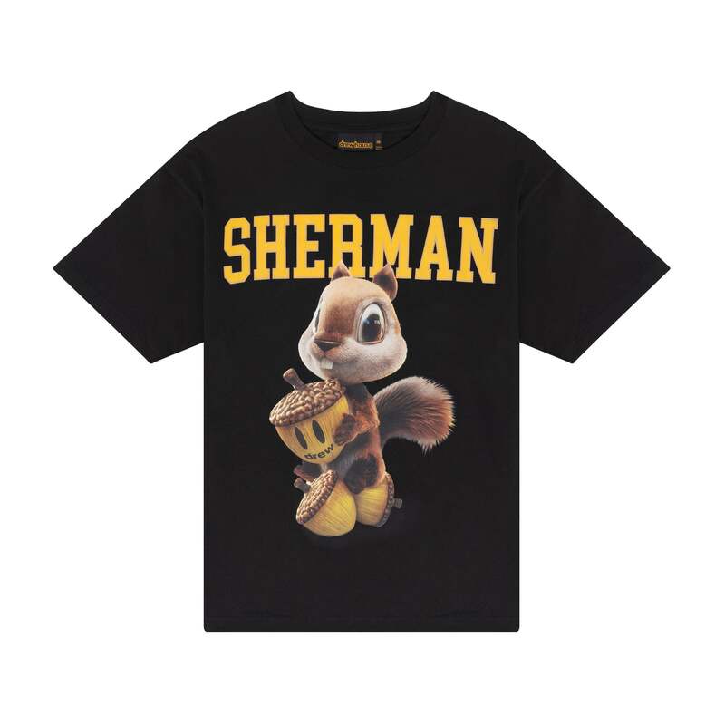 Drew House 3D Sherman SS Tee Black