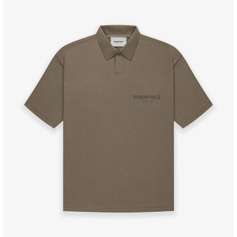 Áo FEAR OF GOD ESSENTIALS Short Sleeve Harvest Polo SS21