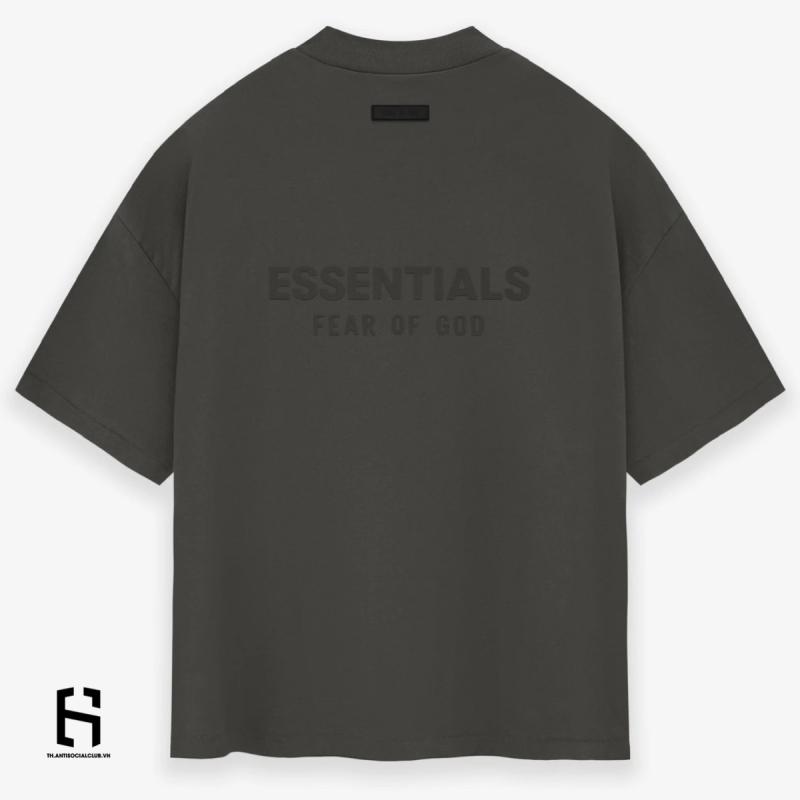Áo Thun Fear Of God Essentials VNeck Tee Ink - SS24