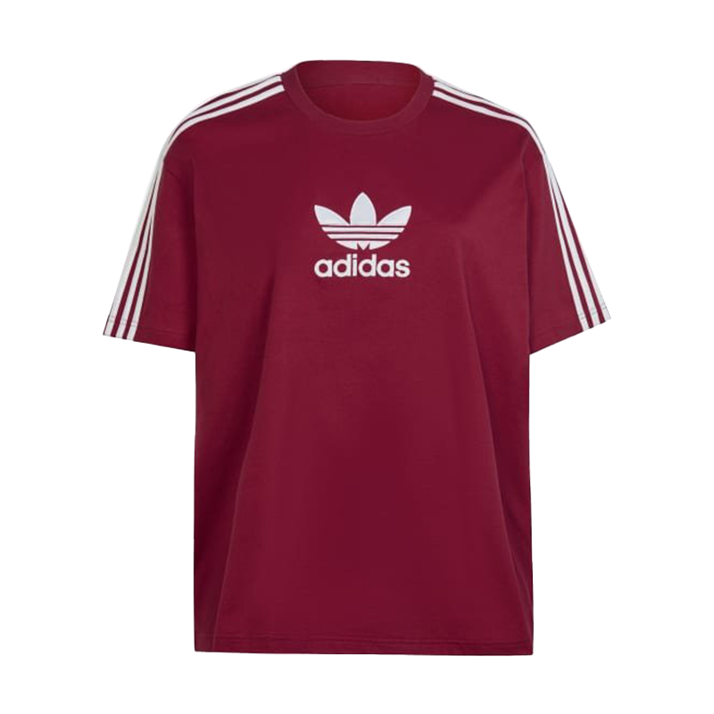 Áo Thun Adidas Adicolor Trefoil Tee - (SS23) Burgundy