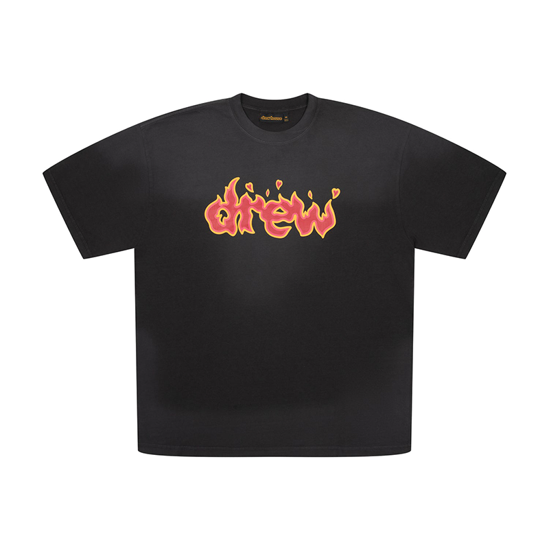 Drew House SS Tee Faded Black