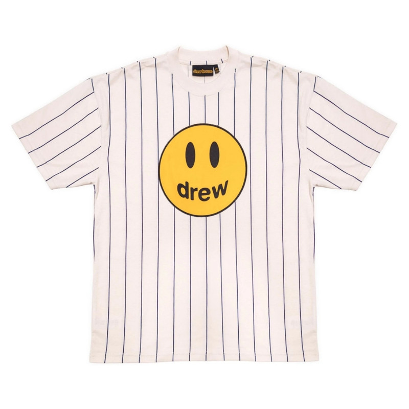 Áo Thun Drew House Mascot Navy Pinstripe SS Tee