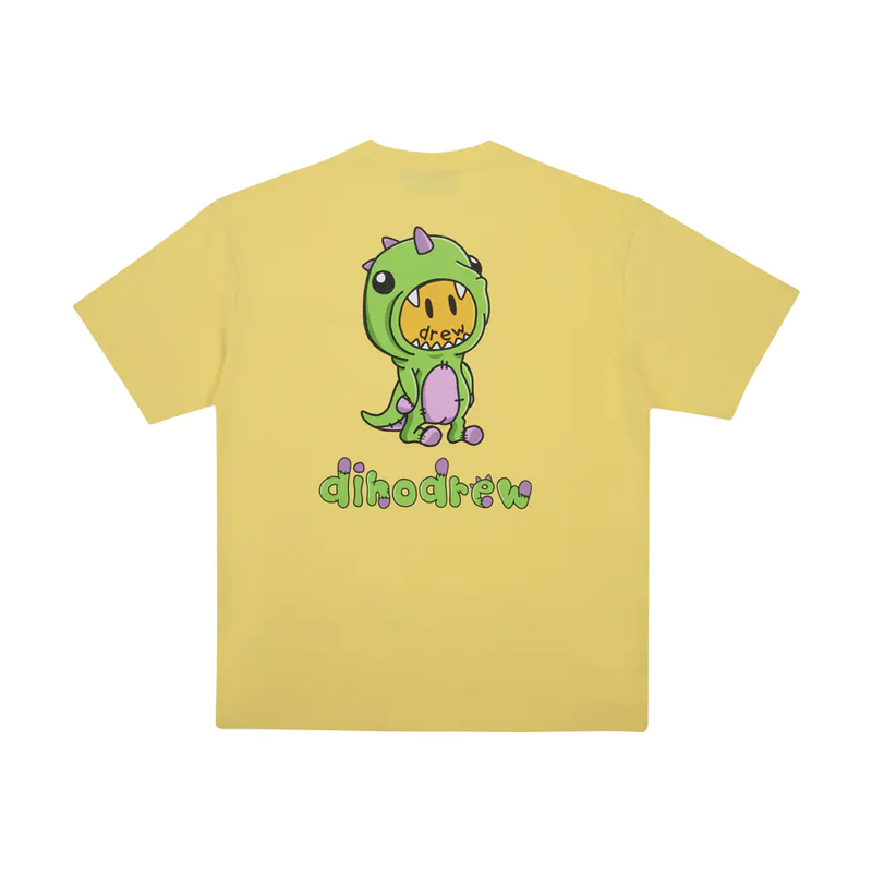 Drew House Dinodrew Pastel Yellow SS Tee