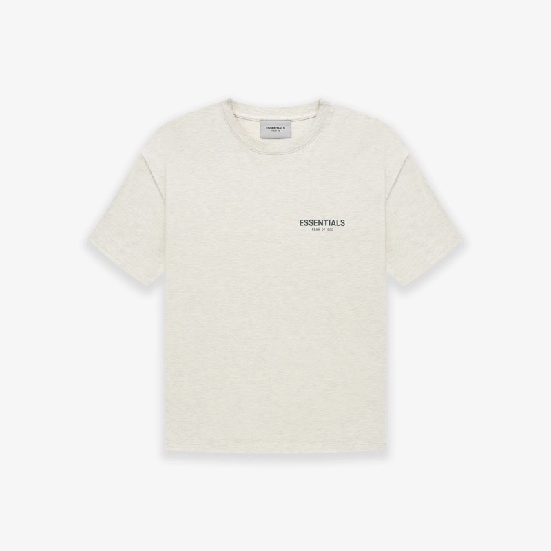 Áo FEAR OF GOD ESSENTIALS T-shirts SS22 Light Heather Oatmeal