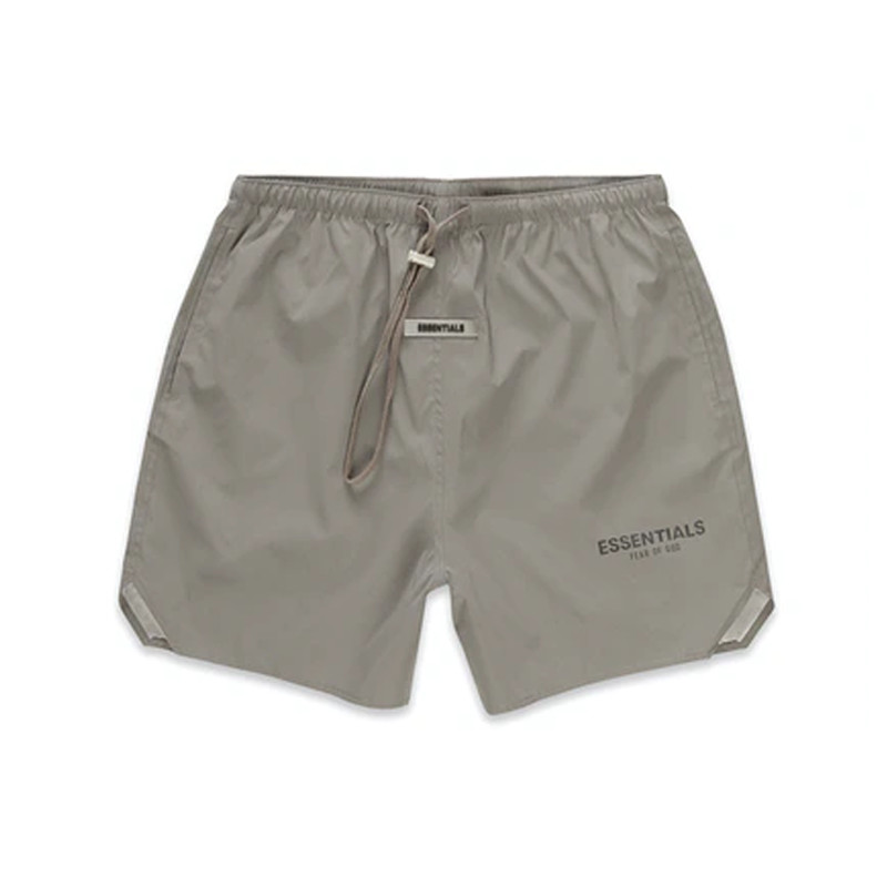 FEAR OF GOD ESSENTIALS Volley Shorts Cement