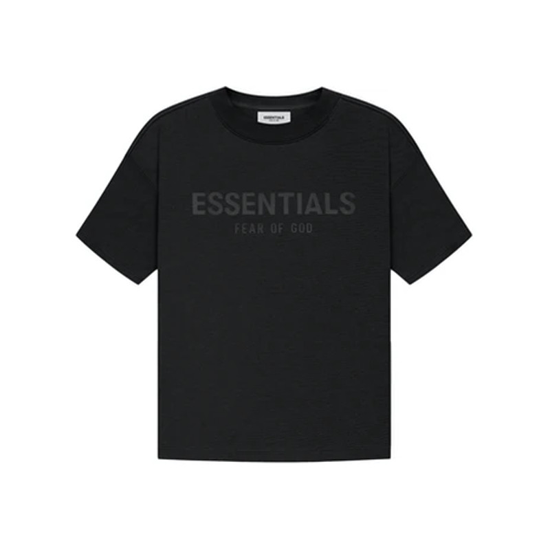 Áo Thun Fear of God Essentials Kids T-shirt Black