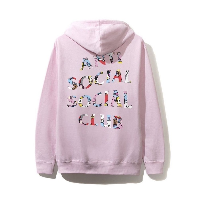 Anti Social Social Club Blended Pink Hoodie