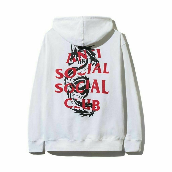 Anti Social Social Club Garden Grove White Hoodie