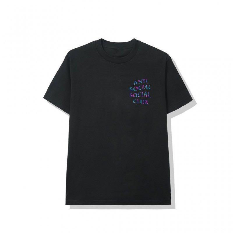 Anti Social Social Club Kiss The Wall Black Tee