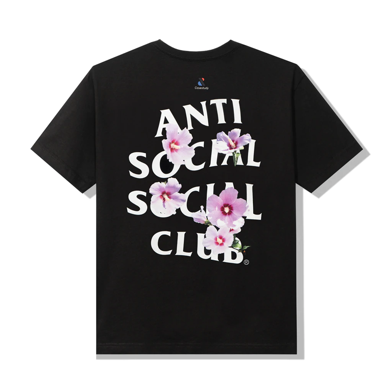 Anti Social Social Club x Case Study Mugunghwa Black Tee