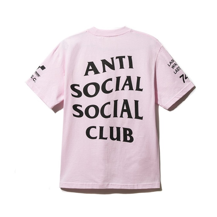 Anti Social Social Club x Gran Turismo Pink Tee