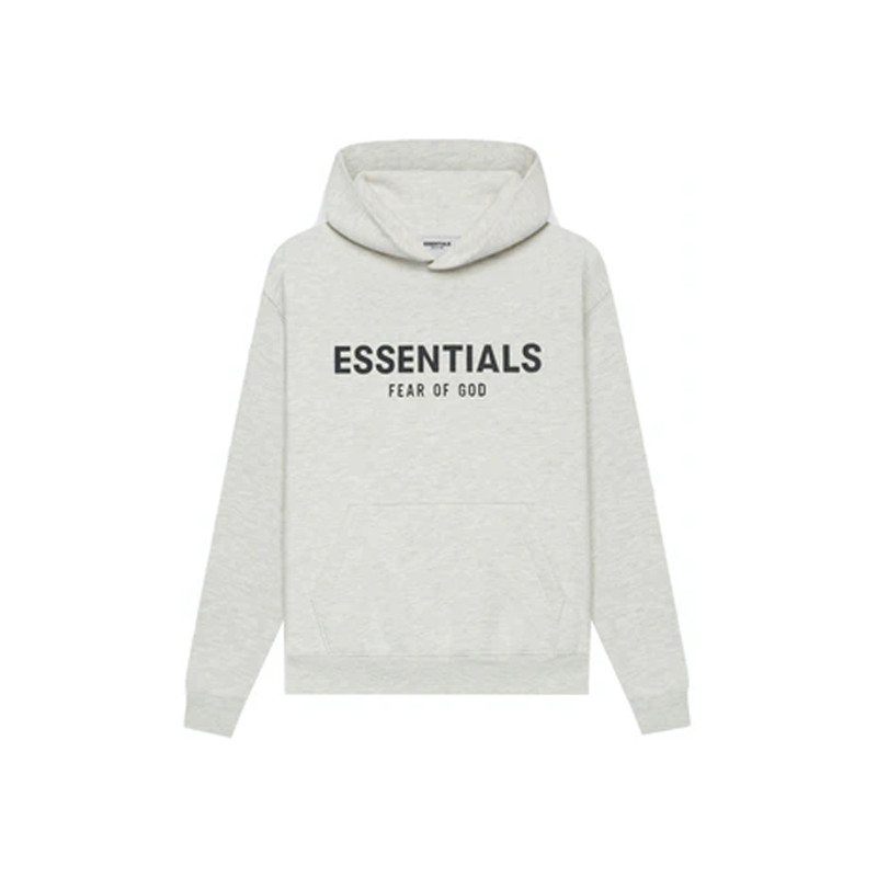 Fear of God Essentials Kids Pull-Over Hoodie Oatmeal