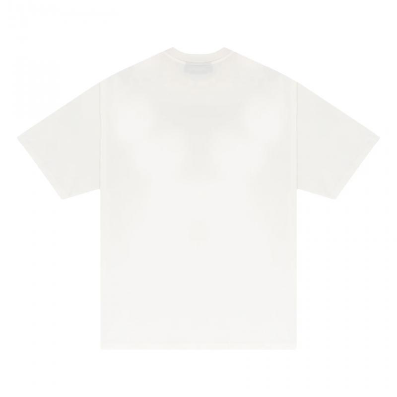 Drew House Peach Love & Jackie SS Tee Off White