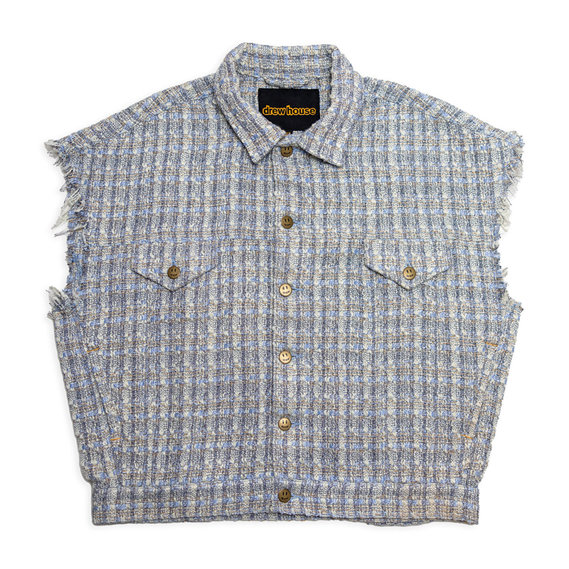 Drew House Boucle Sleeveless Trucker Jacket