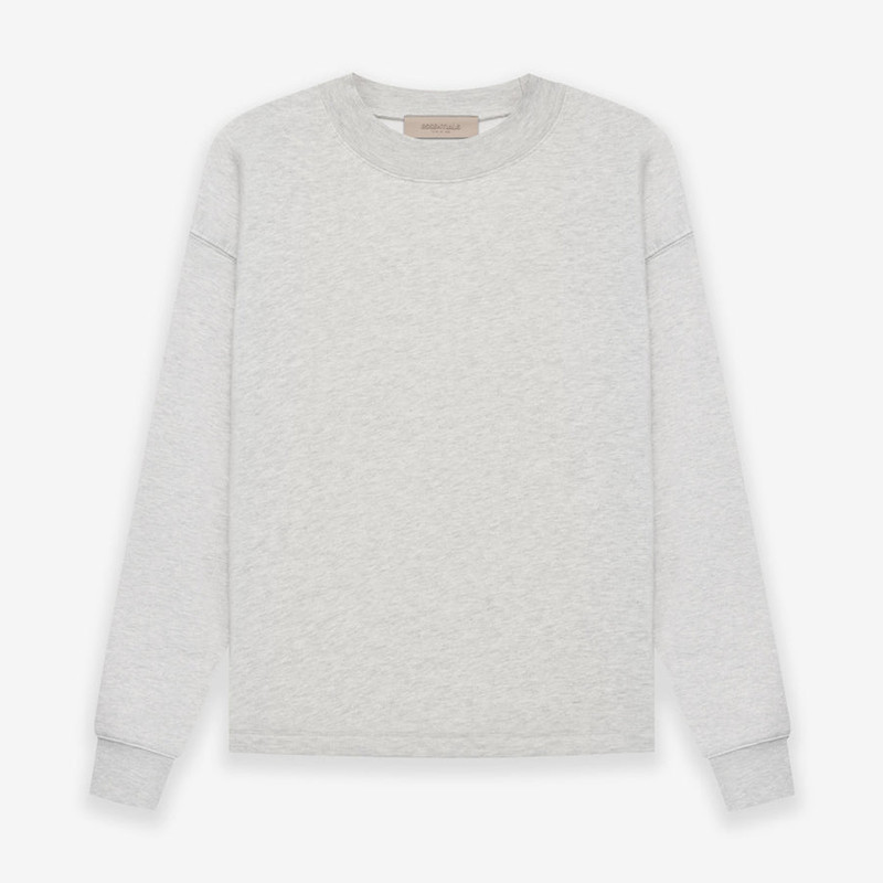 Áo Sweater FEAR OF GOD ESSENTIALS Relax Crewneck Light Oatmeal