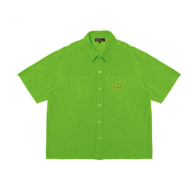 Áo Drew House Corduroy SS Shirt Lime