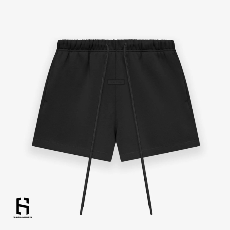 Quần Fear Of God Essentials Running Shorts Jet Black - SS24