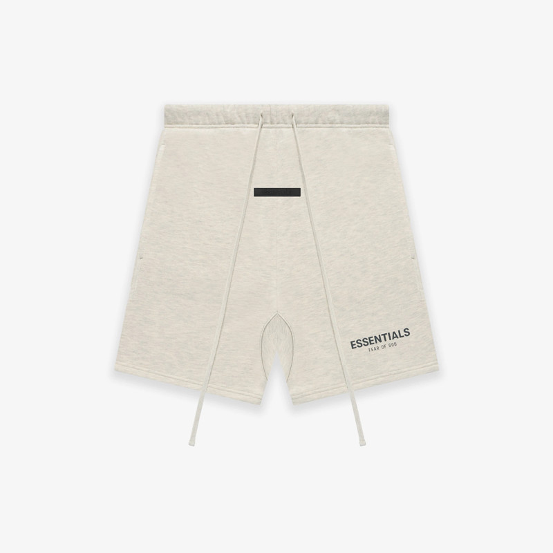 Áo FEAR OF GOD ESSENTIALS Sweatshort Heather Light Oatmeal