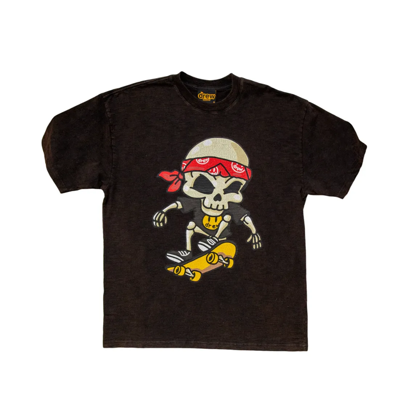 Drew House Hearty Vintage SS Tee Black