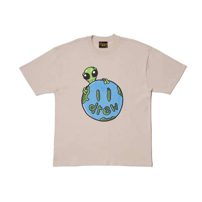 Áo Thun Drew House Allen The Alien SS Tee Beige