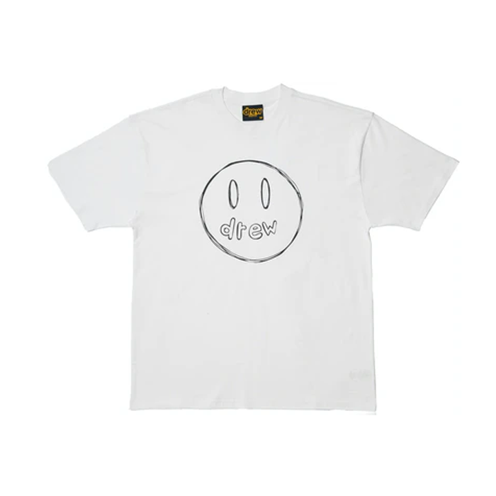 Áo Thun Drew House Sketch Mascot SS Tee White