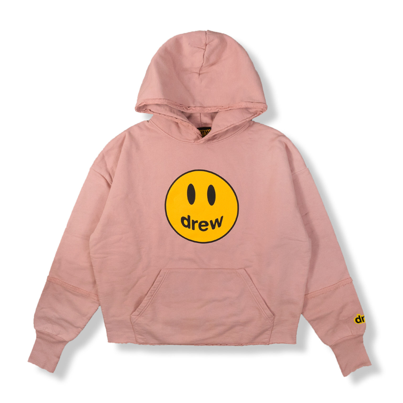 Drew House Mascot Deconstructed Hoodie Dusty Rose