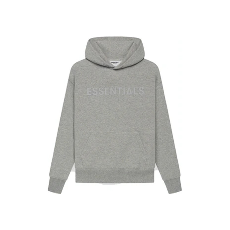 Áo Hoodie Fear of God Essentials Kids Pull-Over Hoodie Heather Oatmeal