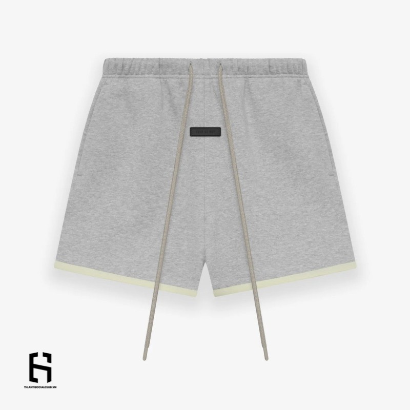 Quần Fear Of God Essentials Shorts Light Heather Grey - SS24