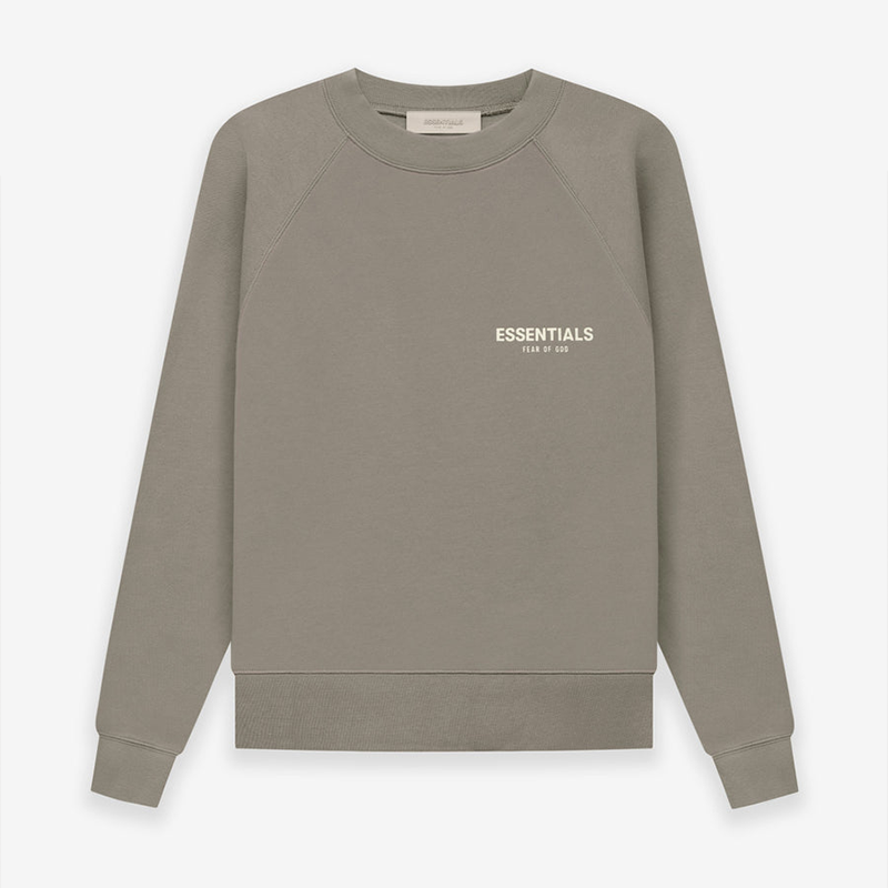 Áo Sweater FEAR OF GOD ESSENTIALS Crewneck Desert Taupe