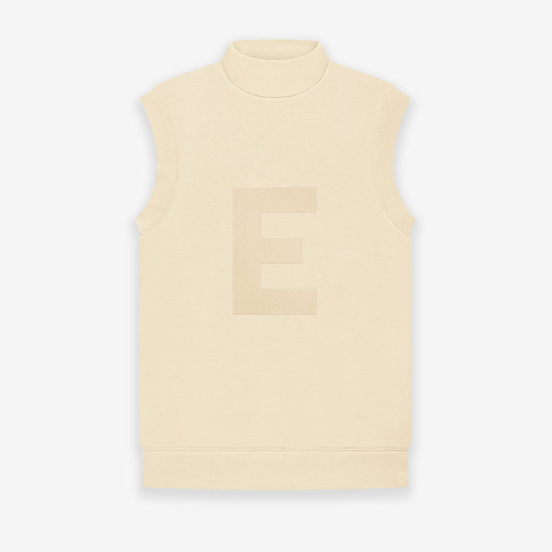 Fear Of God Essentials Kids Eggshell Mockneck Vest