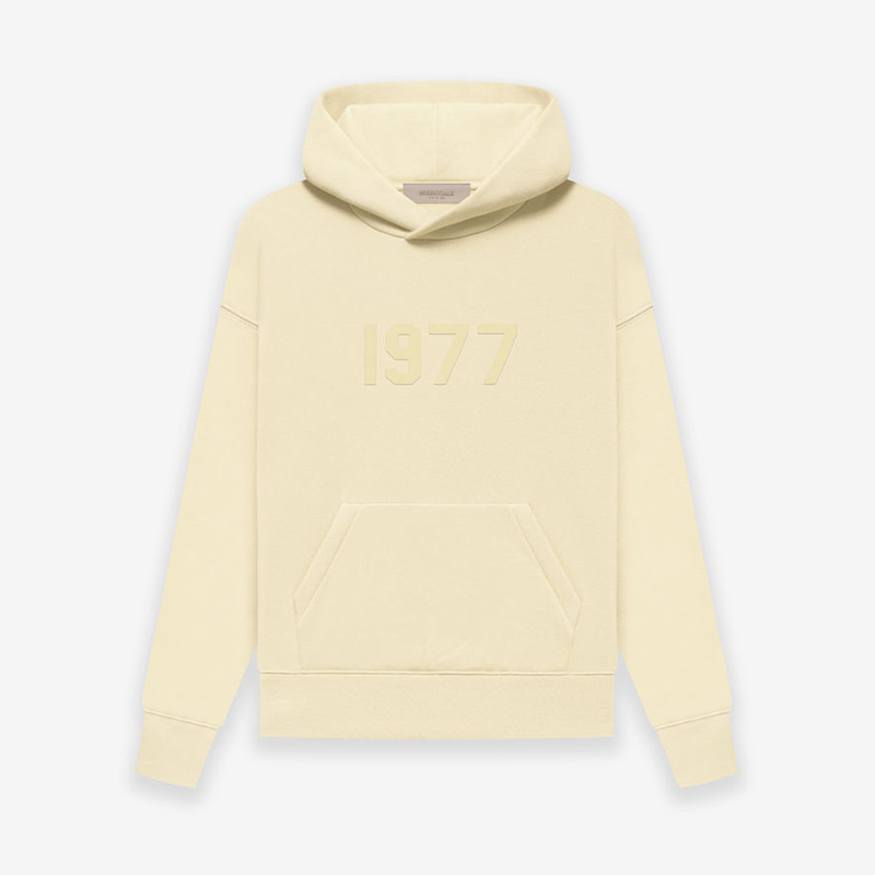 Fear Of God Essentials Kids '1977' Canary Hoodie