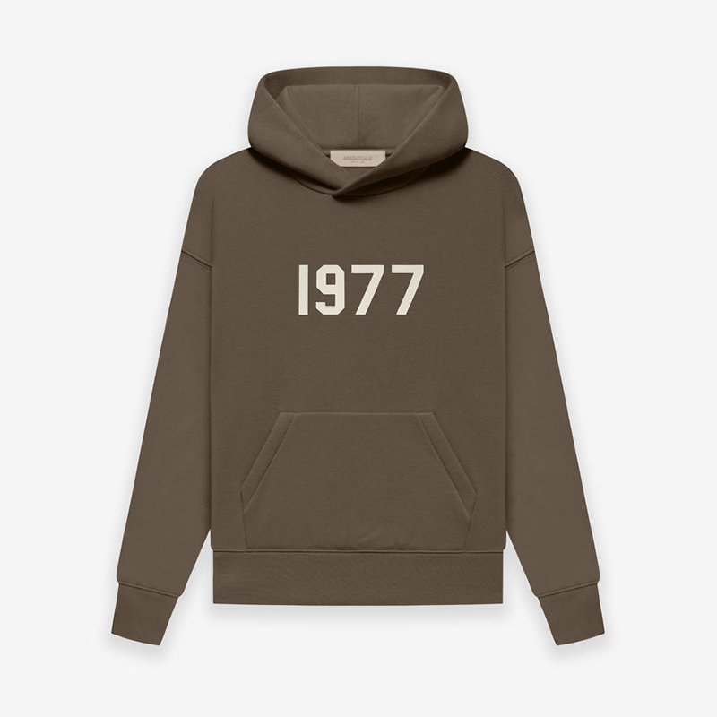 Fear Of God Essentials Kids '1977' Wood Hoodie