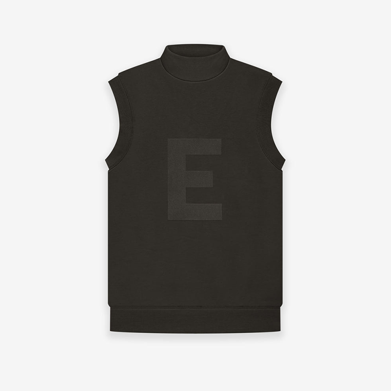 Fear Of God Essentials Kids Off Black Mocknet Vest