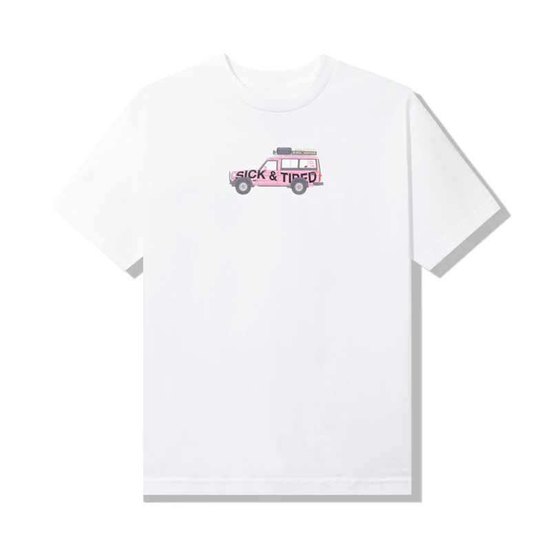 Anti Social Social  Club Everyone In La White Tee