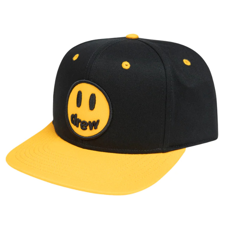 Mũ Drew House Mascot Snapback Black