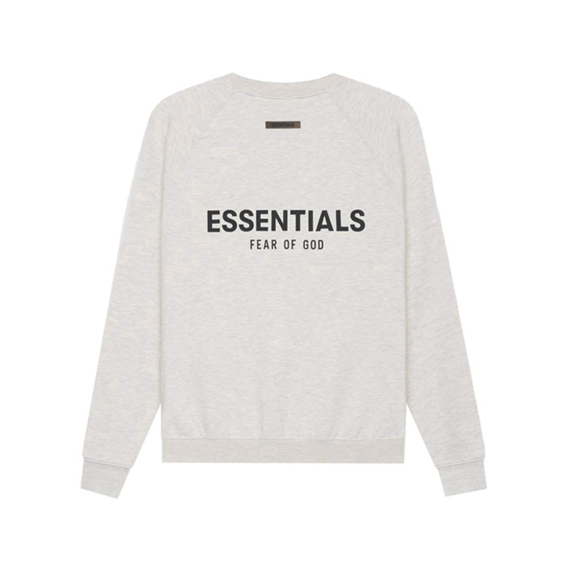 Áo Sweater FEAR OF GOD ESSENTIALS Knit Pullover Crewneck Oatmeal SS21