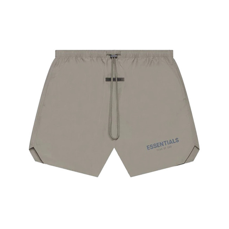 FEAR OF GOD ESSENTIALS Volley Shorts Taupe SS21
