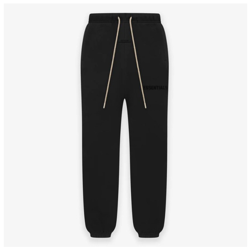 Quần Fear Of God Essentials Jet Black Sweatpants (SS23)
