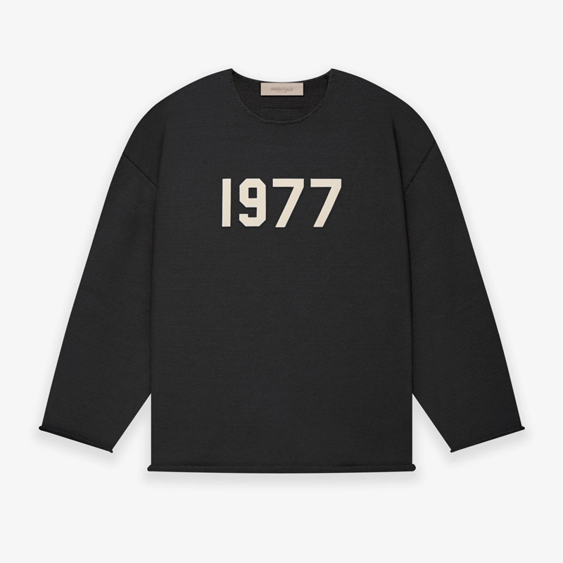 Áo FEAR OF GOD ESSENTIALS Raw Edge Crewneck Iron