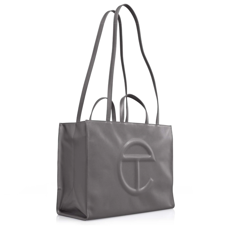 Túi Telfar Shopping Bag Grey Large