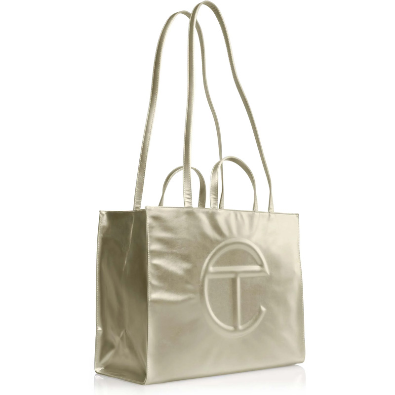 Túi Telfar Shopping Bag Gold - Large