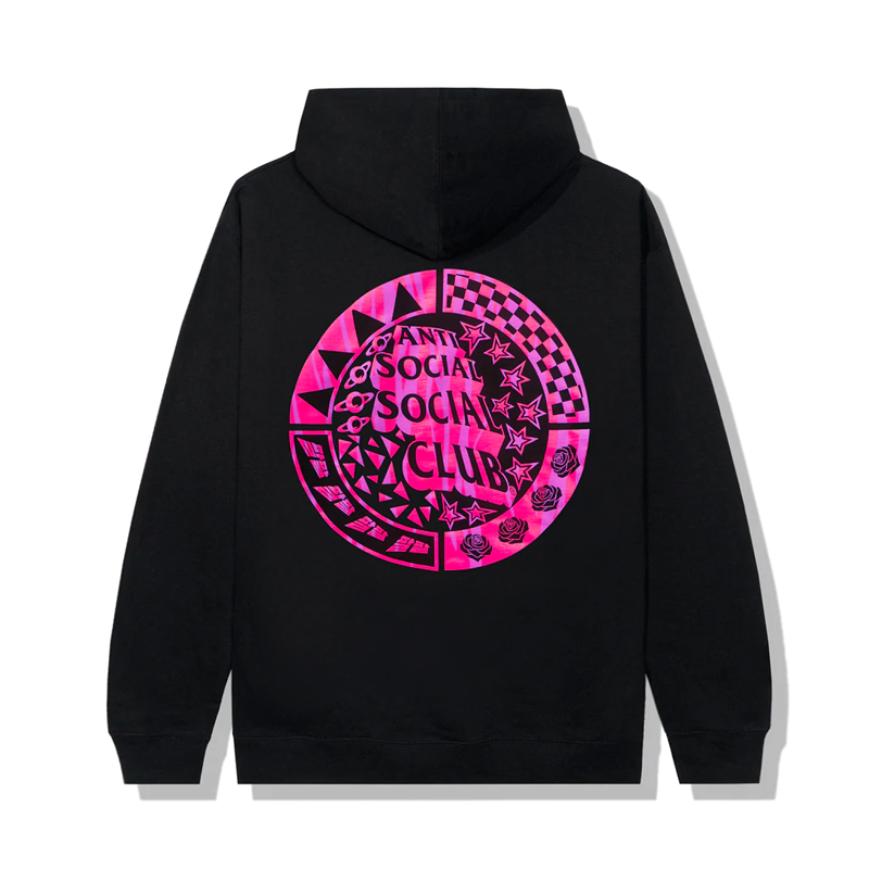 Anti Social Social  Club Level 8 Black Hoodie
