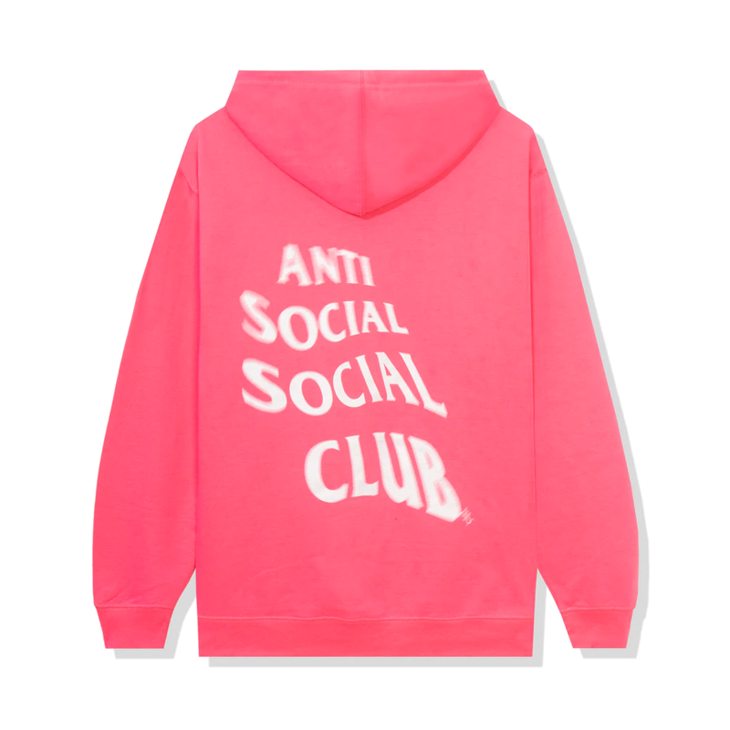 Anti Social Social  Club Passing Fad Pink Hoodie