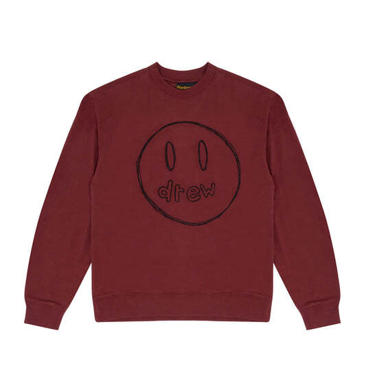 Drew House Sketch Mascot Crewneck Burgundy