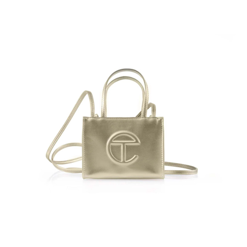 Túi Telfar Shopping Bag Gold - Small